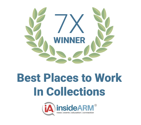 7x winner Best places to work in collections by inside arm